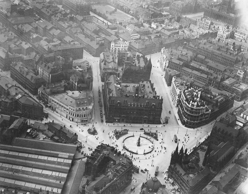 Detail of Aerial View of Leeds by Corbis