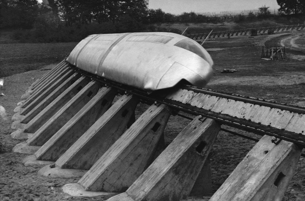 Detail of High Speed Monorail by Corbis