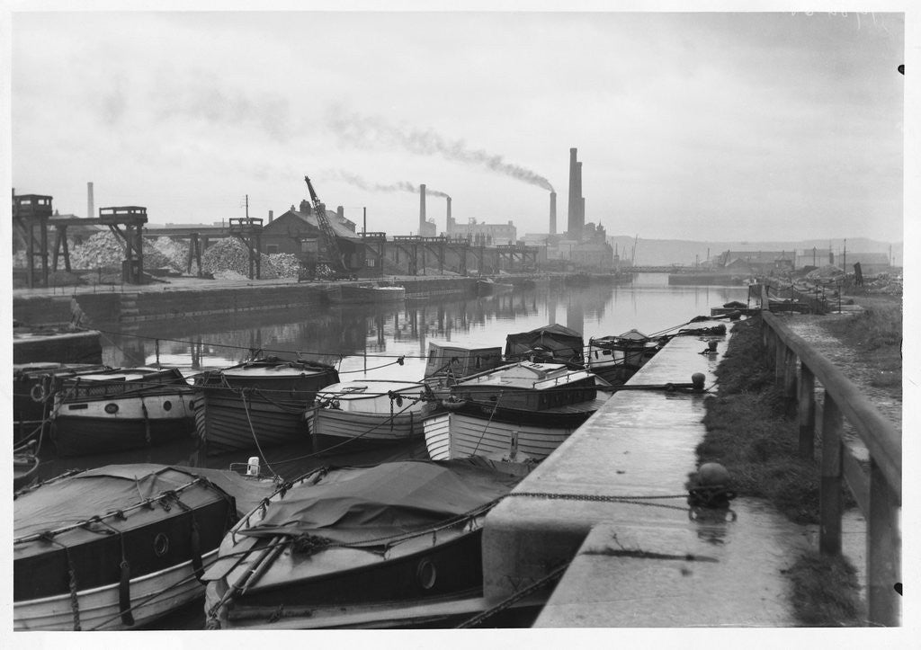 Detail of Docks At Weston Point by Corbis