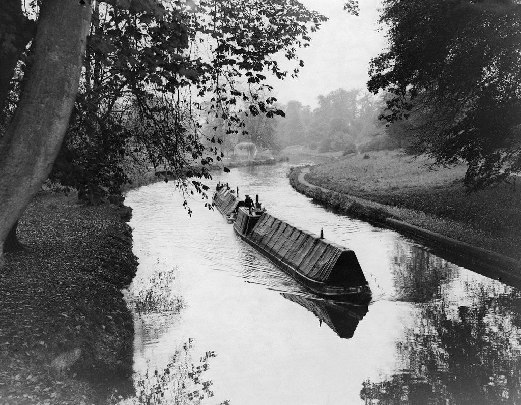 Detail of Canal Barge by Corbis