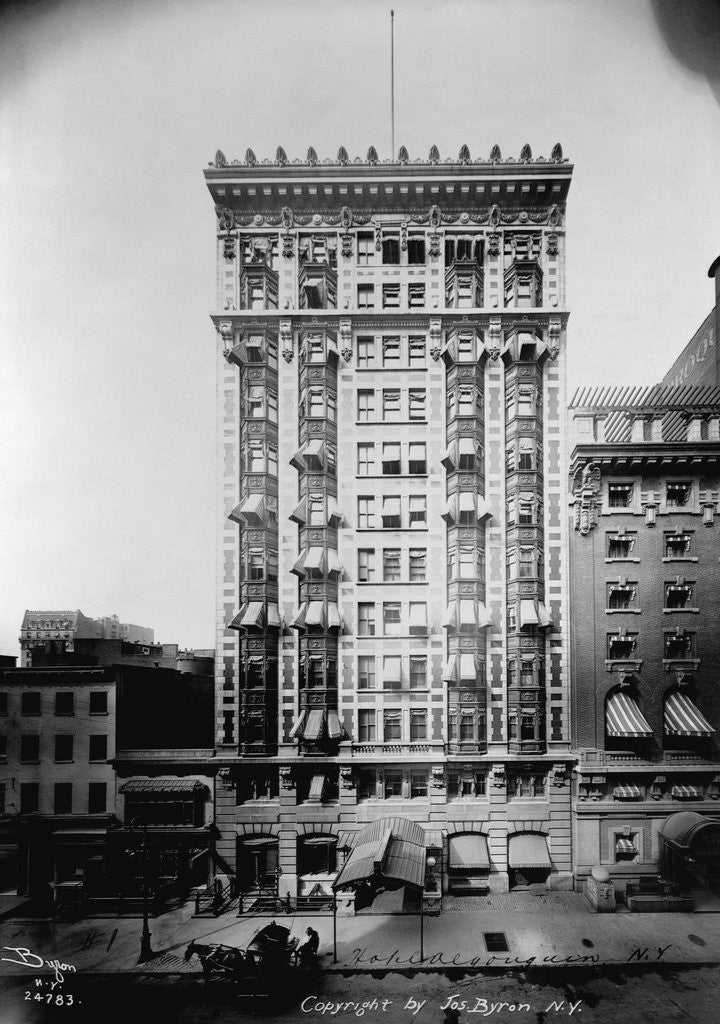 Detail of Hotel Algonquin, New York by Corbis