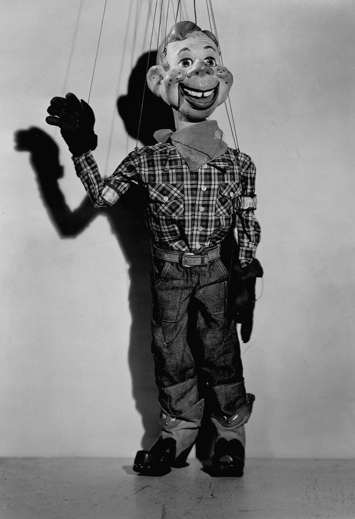 Detail of Howdy Doody Marionette by Corbis