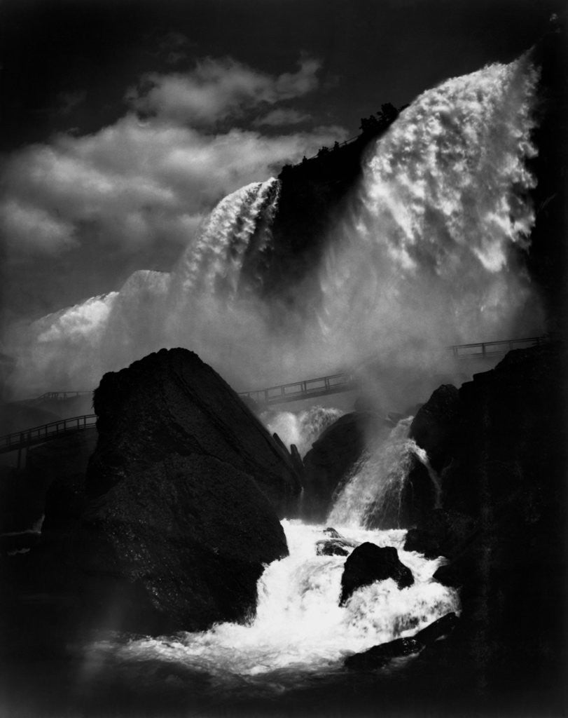 Detail of Niagara Falls from the Cave of the Winds by Corbis