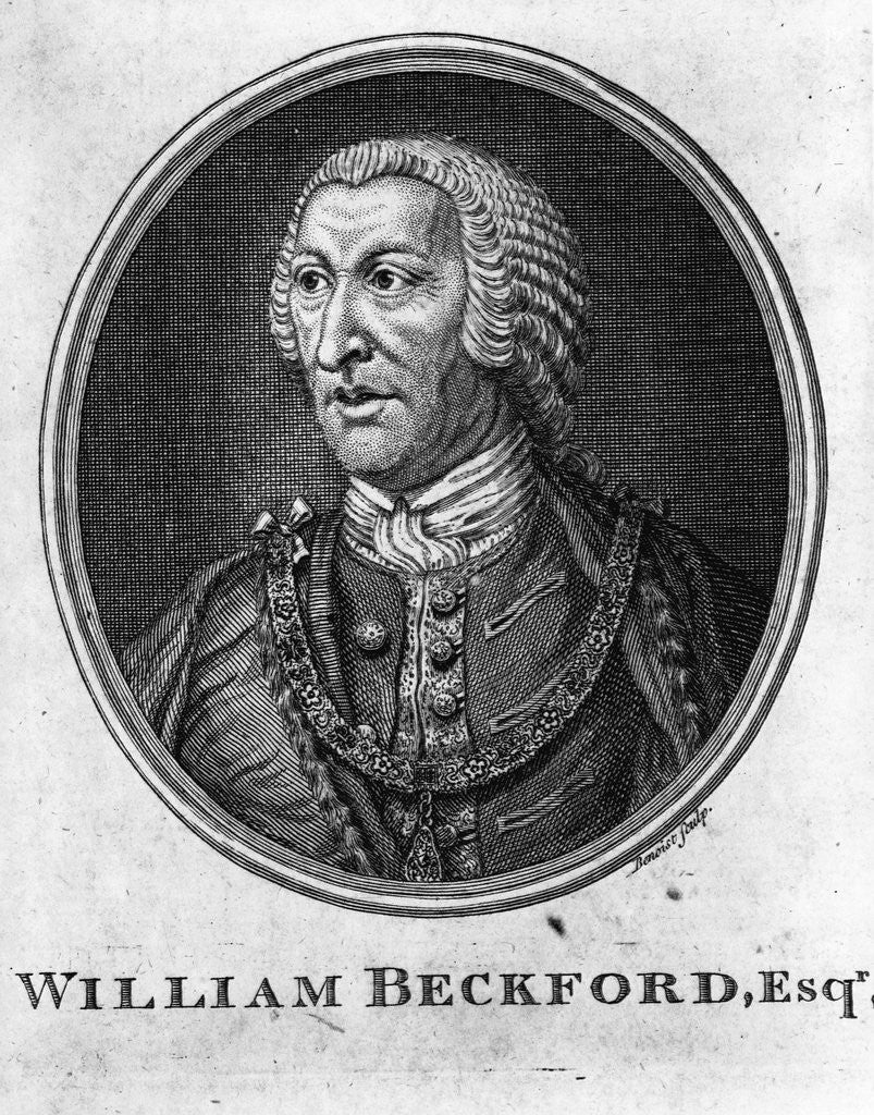 Detail of William Beckford, Esq. by Benoist