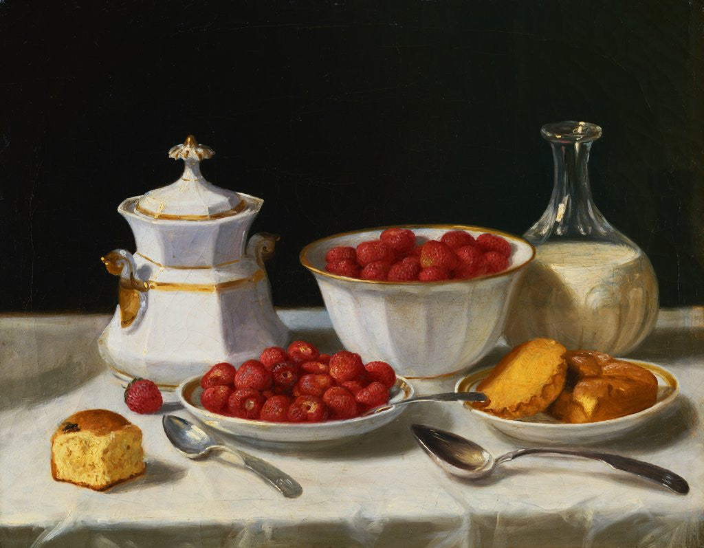 Detail of The Dessert Table by John F. Francis