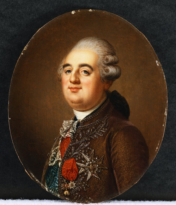 Portrait Of King Louis Xvi Posters & Prints By Adolf Ulrich Wertmuller