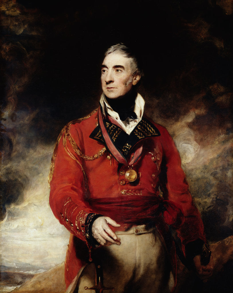 Detail of Portrait of Lieutenant-General Sir Thomas Graham by Sir Thomas Lawrence