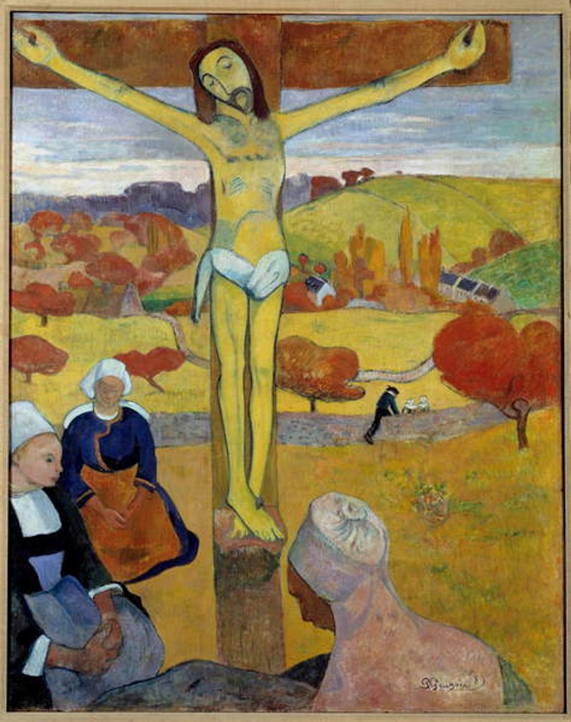 Detail of The Yellow Christ, 1889 by Paul Gauguin