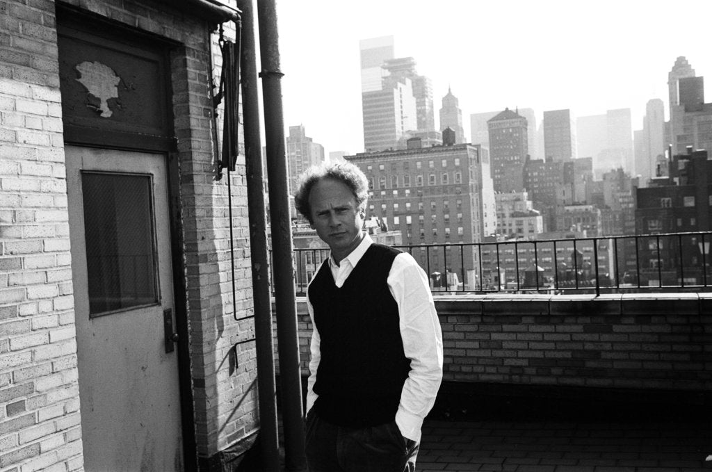 Detail of Art Garfunkel, 1980 by Michael Brennan