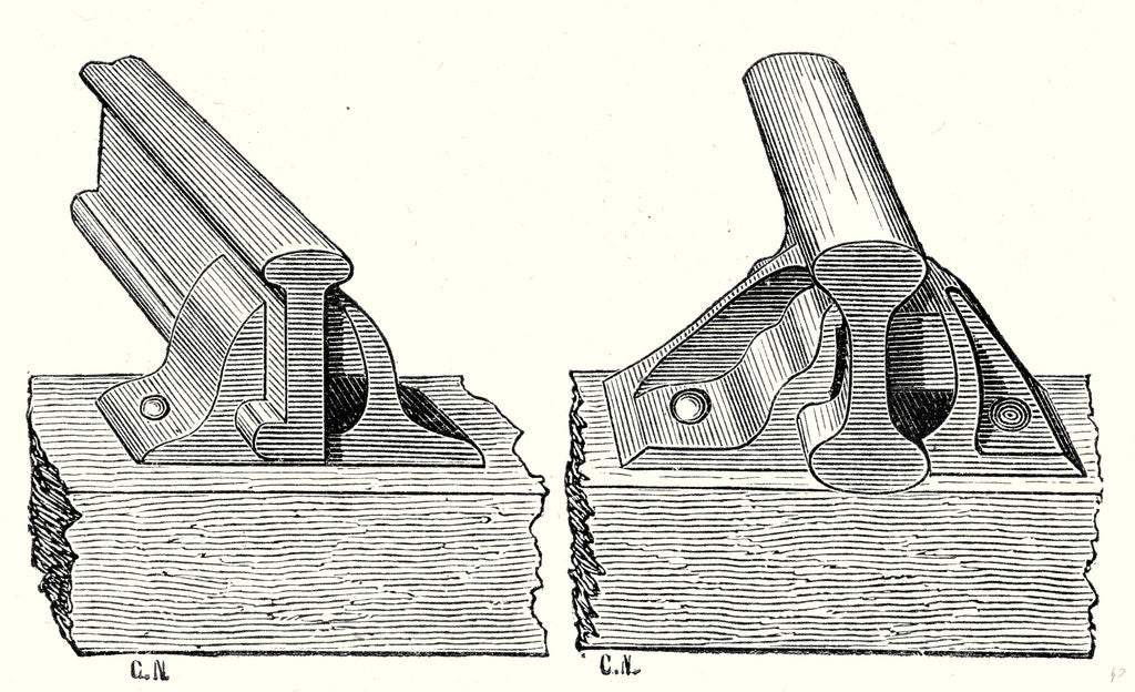 Detail of Single Flanged T Parallel Rail and Double Flanged T Parallel Rail by Anonymous