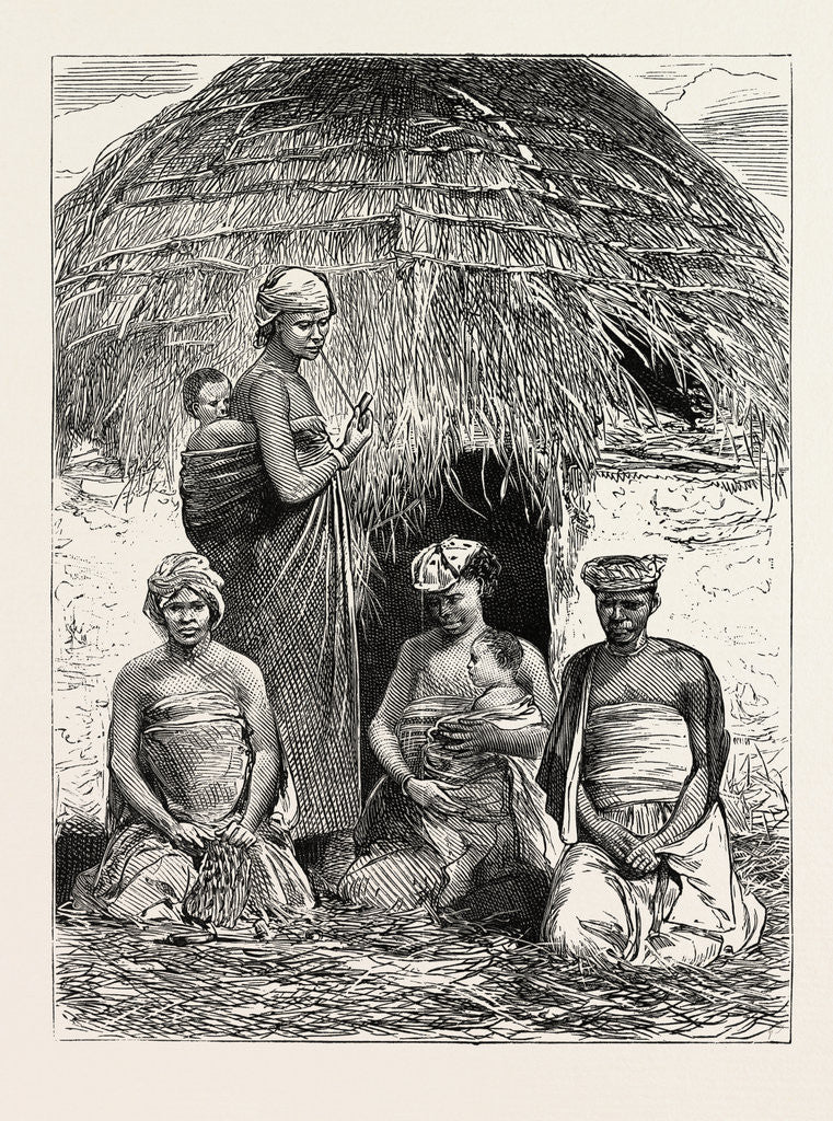 Detail of Kaffir Women, Cape Colony, South Africa by Anonymous