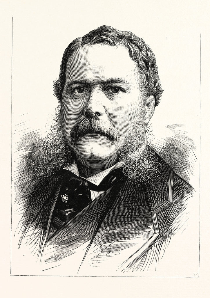 Detail of General Chester A. Arthur, Vice-President-Elect of the United States by Anonymous