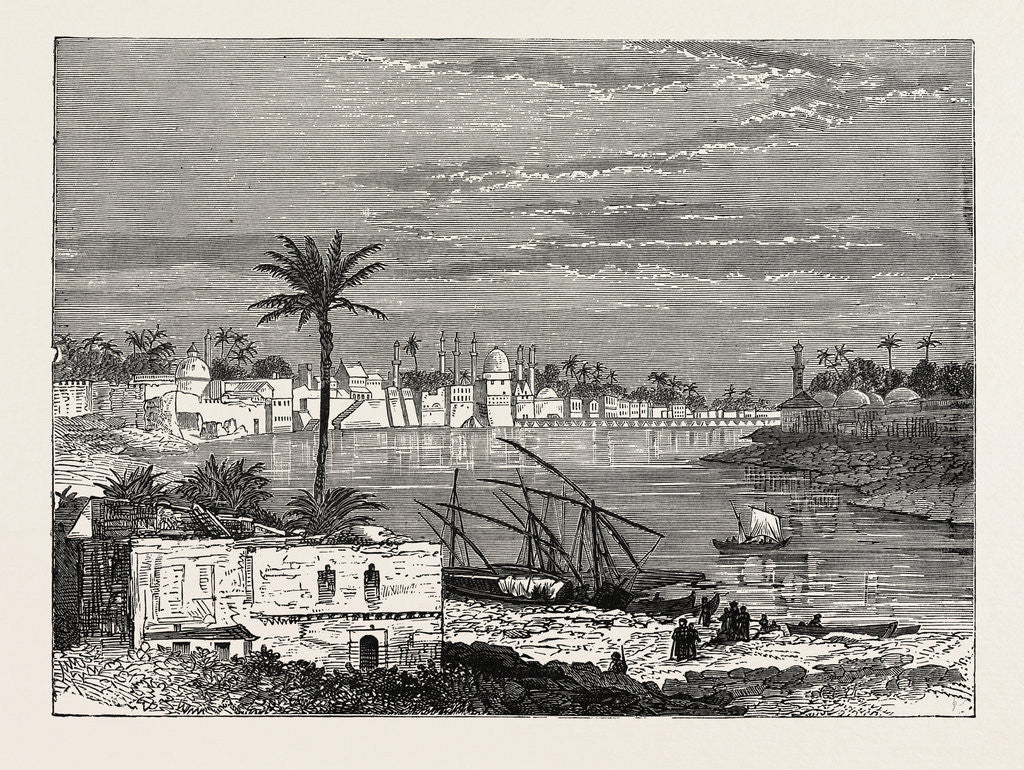 Detail of View Of Baghdad by Anonymous