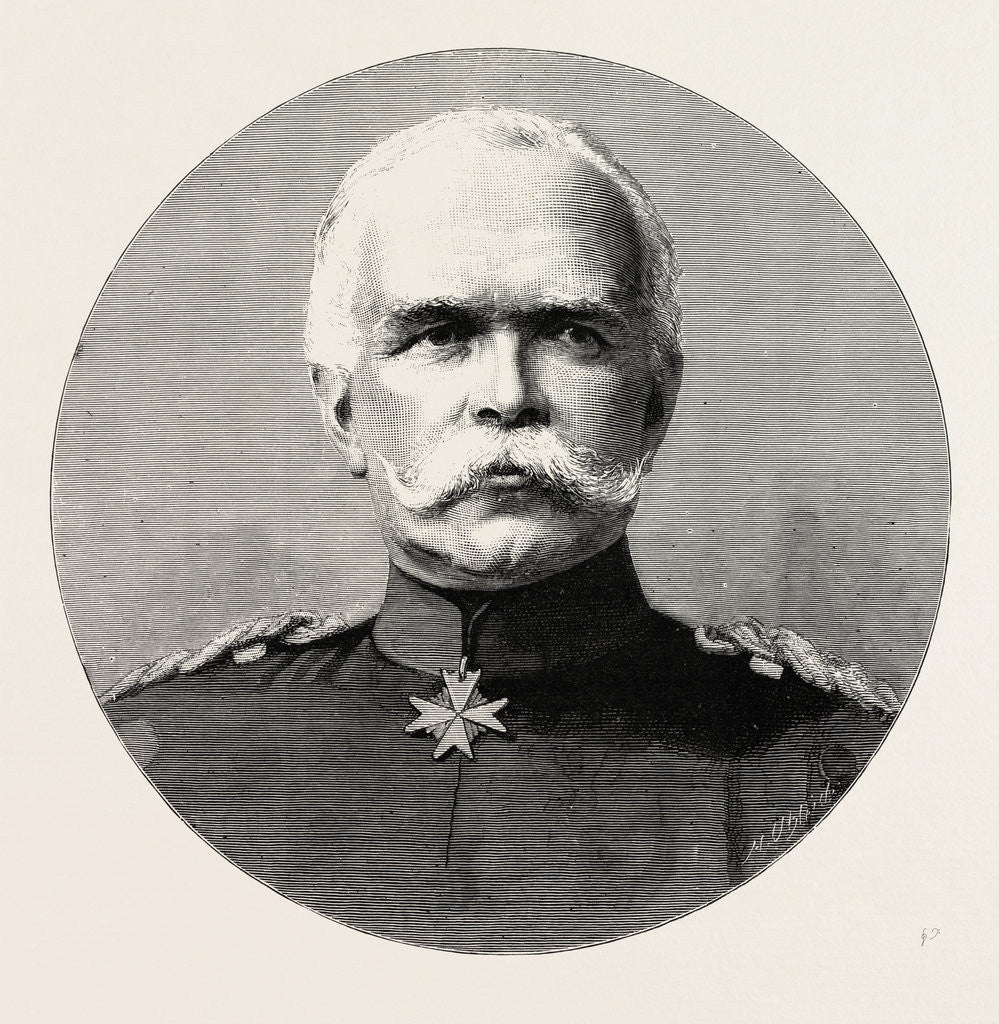 Detail of General Von Caprivi, Germany by Anonymous