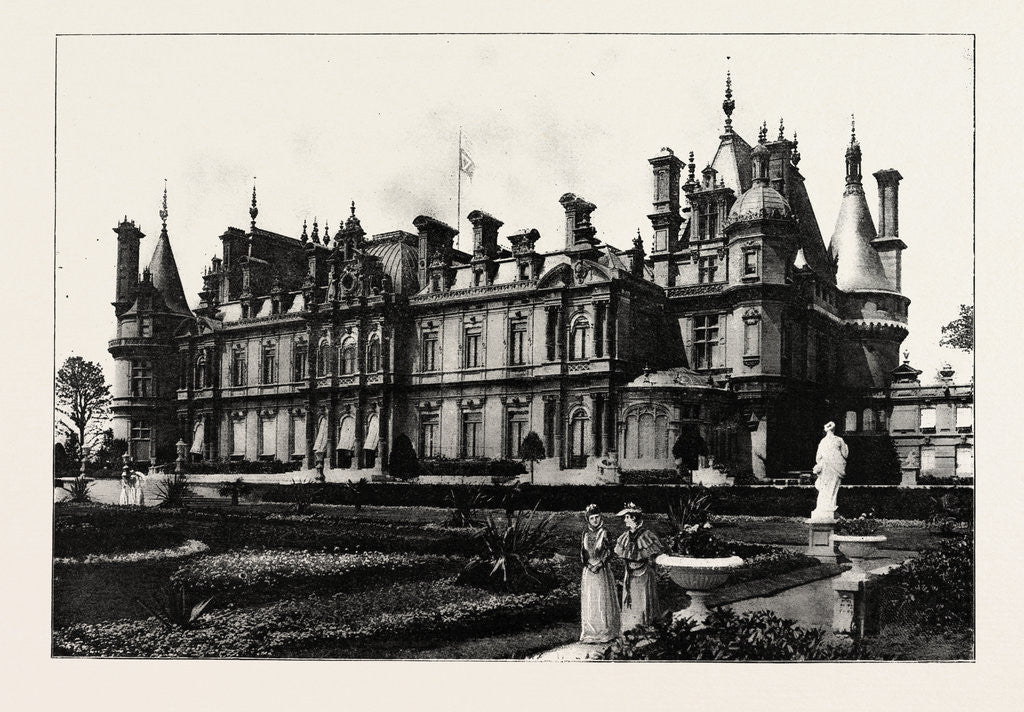 Detail of Waddesdon Manor, the Country Seat of Baron Ferdinand De Rothschild by Anonymous