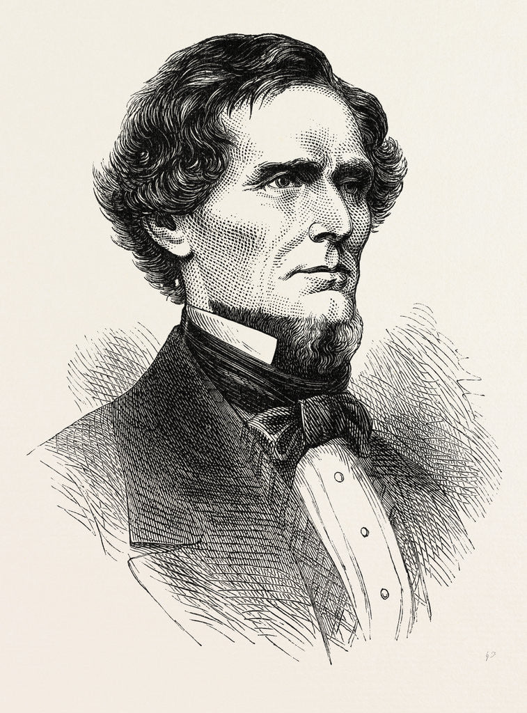 Detail of Jefferson Davis by Anonymous