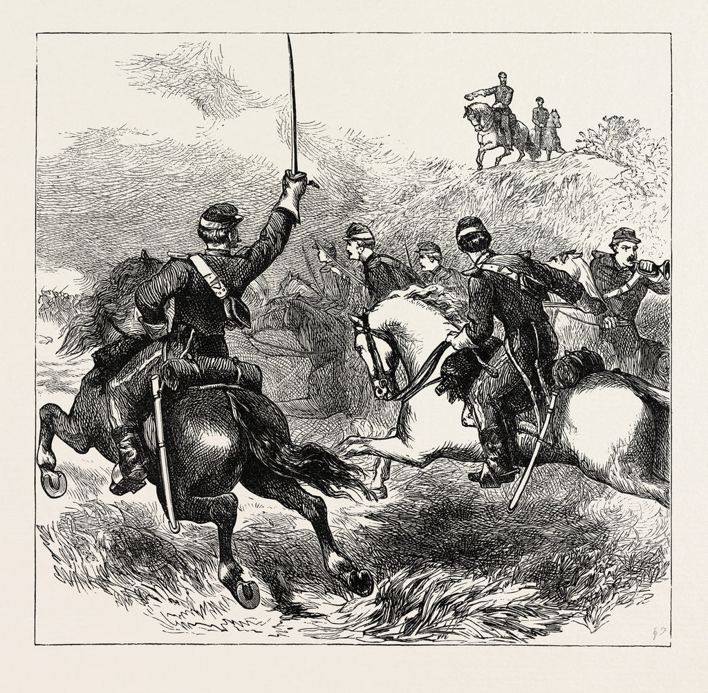 Detail of General Sheridan at Cedar Creek, American Civil War by Anonymous