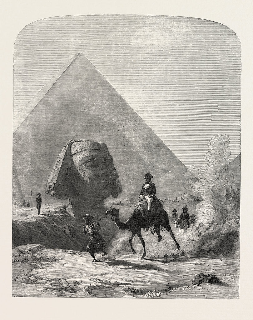 Detail of Napoleon in Egypt (Forty Centuries Look Down Upon Him) by Anonymous