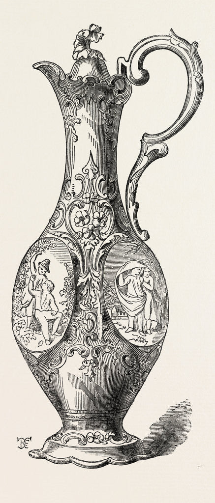 Detail of Claret Jug by Anonymous