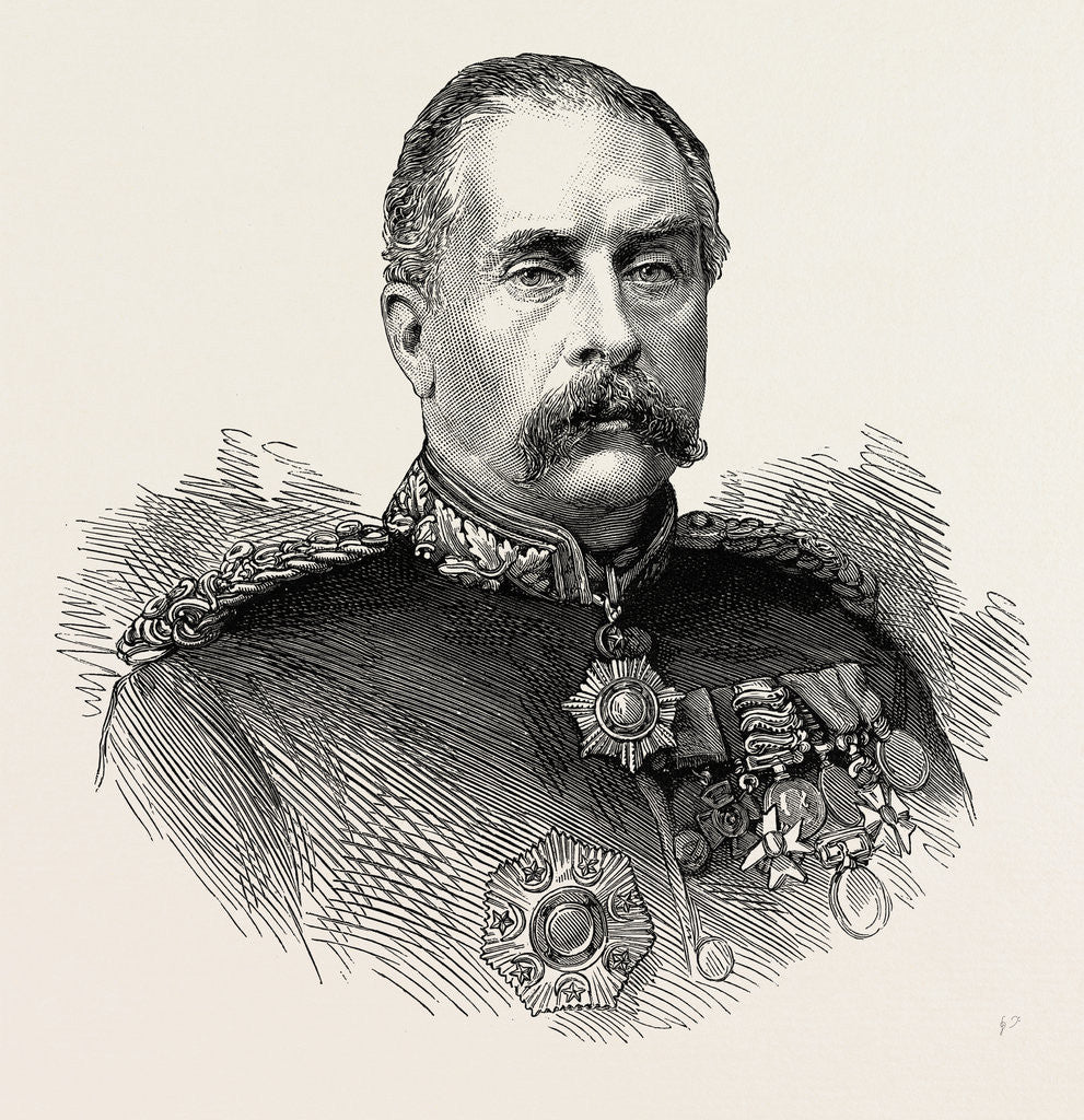 Detail of Major-General Sir Gerald Graham R.E. V.C. K.C.B. Commander-in-Chief of the British Forces Defending the Red Sea Littoral by Anonymous