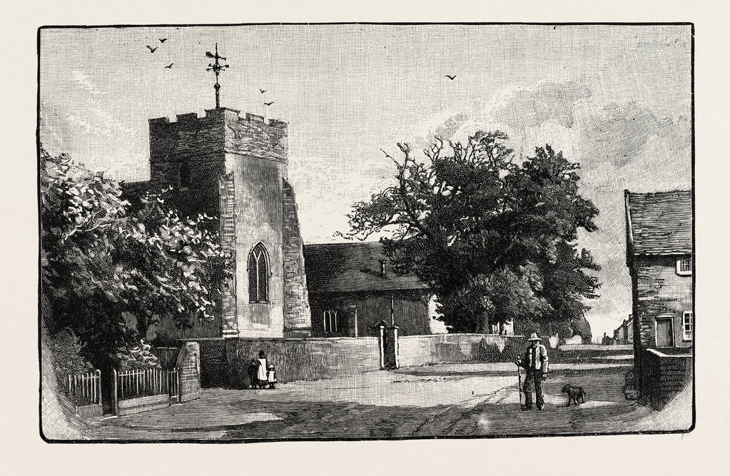 Detail of St. Mary's and St. Martin's, Trimley, Looking South by Anonymous