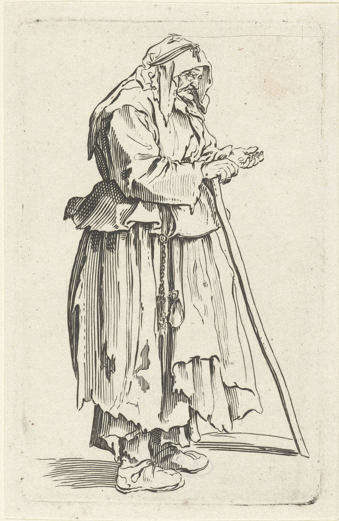 Detail of Beggar by Anonymous