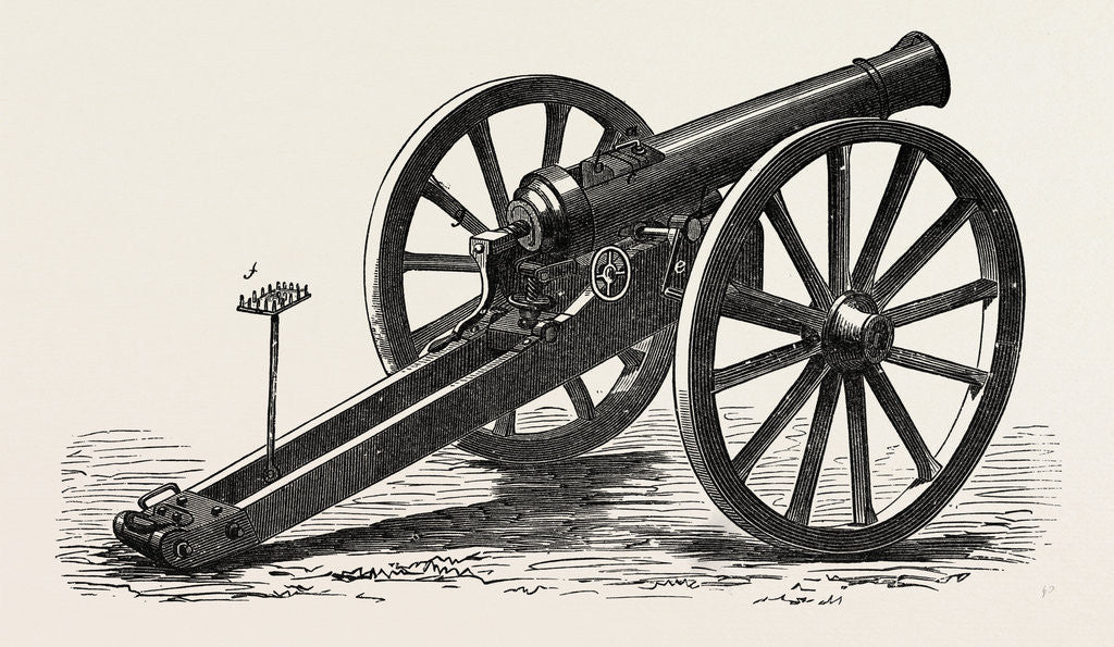 Detail of The Gun, 1870 by Anonymous