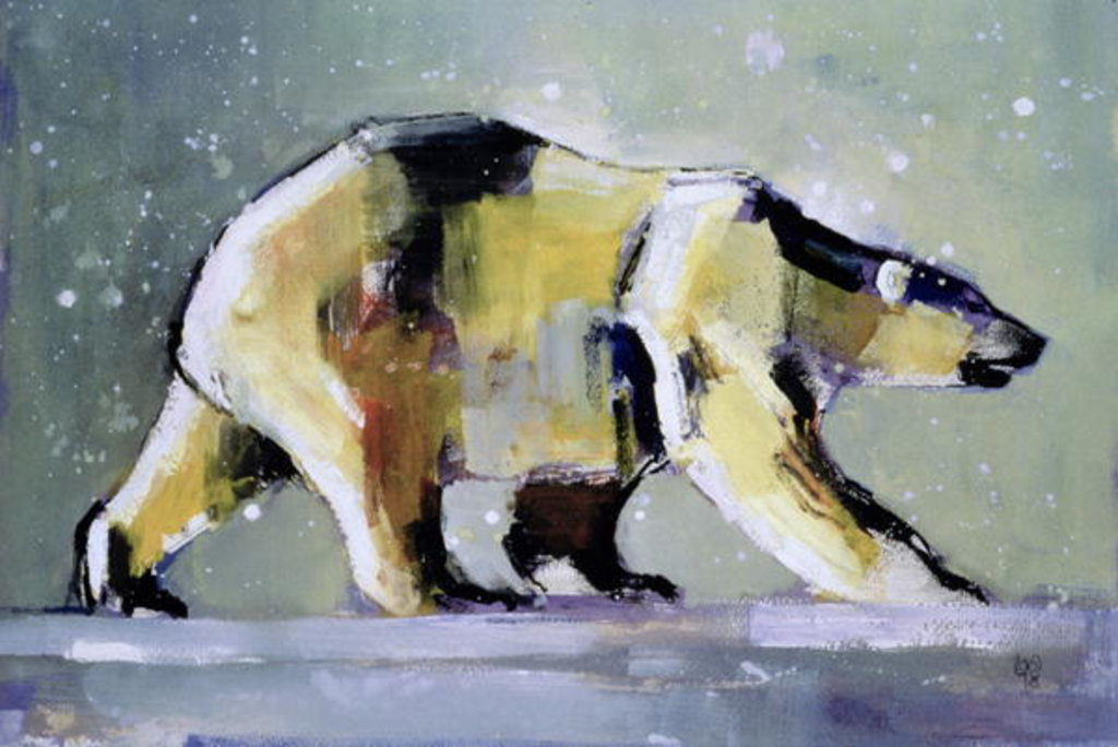 Detail of Ice Bear, 1998 by Mark Adlington