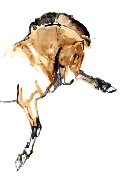 Detail of Stallion, 2013 by Mark Adlington