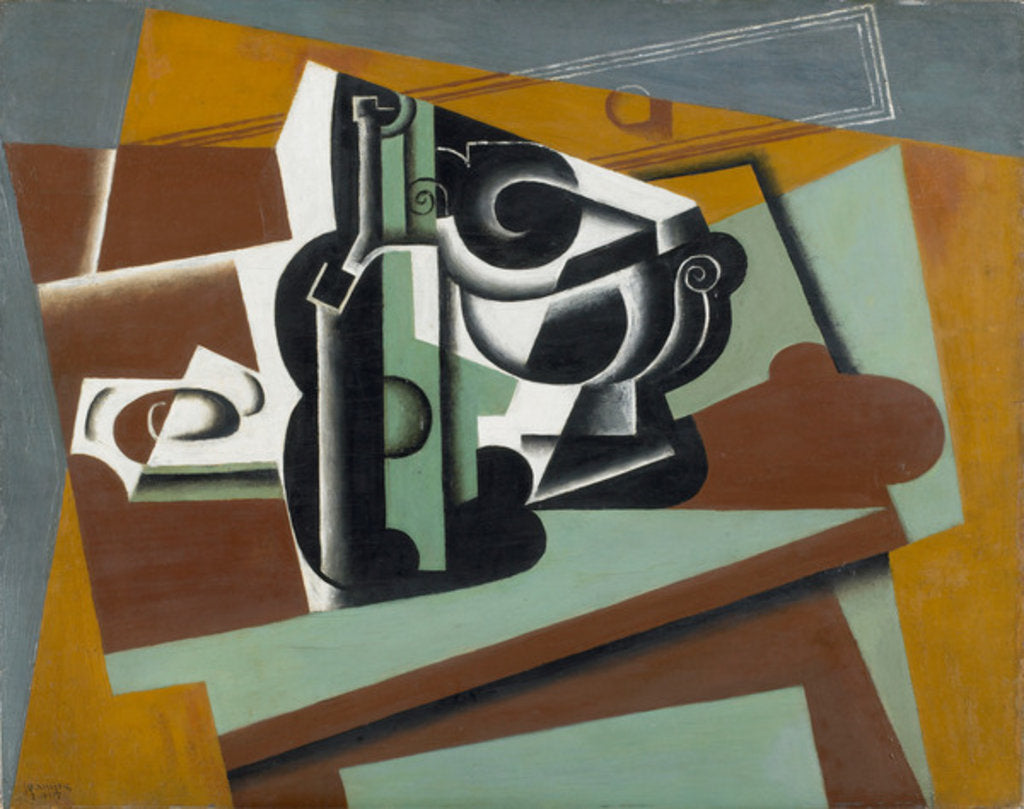 Detail of Still Life, 1917 by Juan Gris