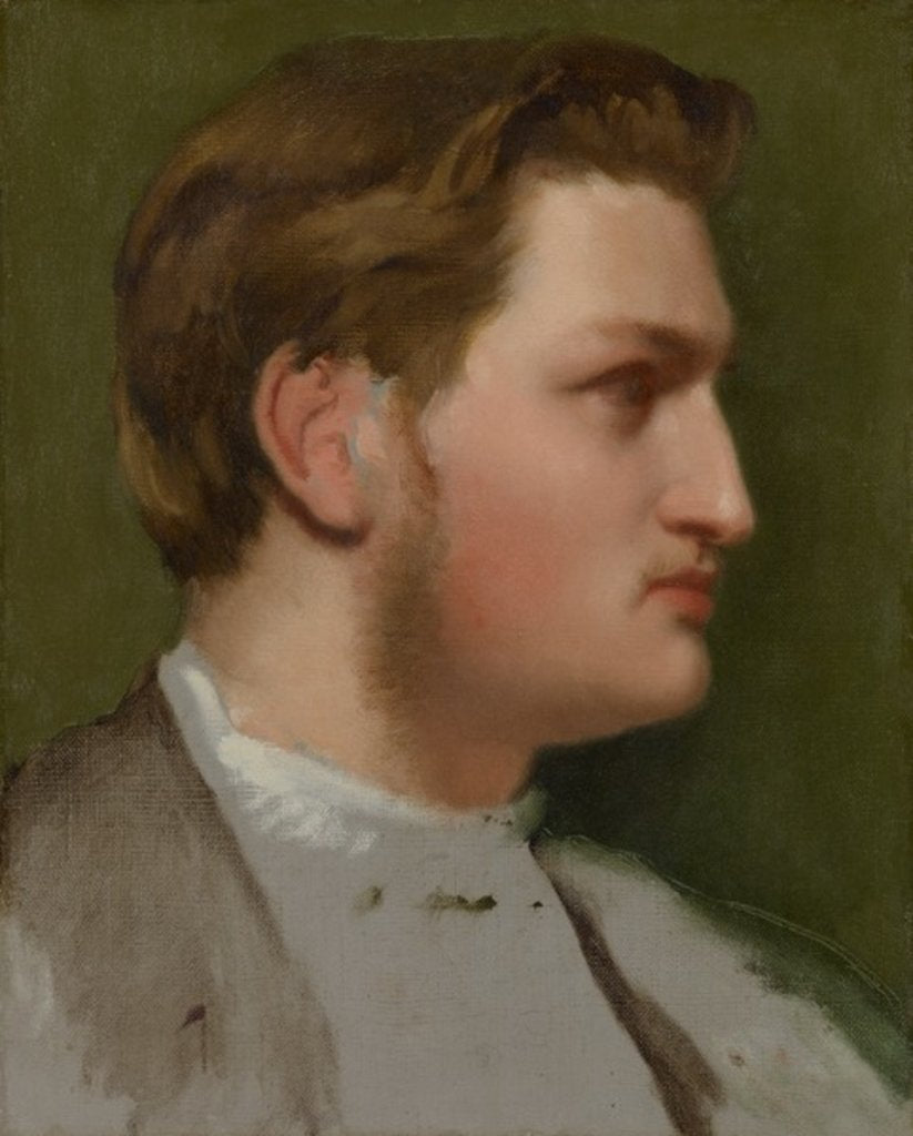 Detail of Portrait of Paul Valpinçon, c.1855 by Edgar Degas