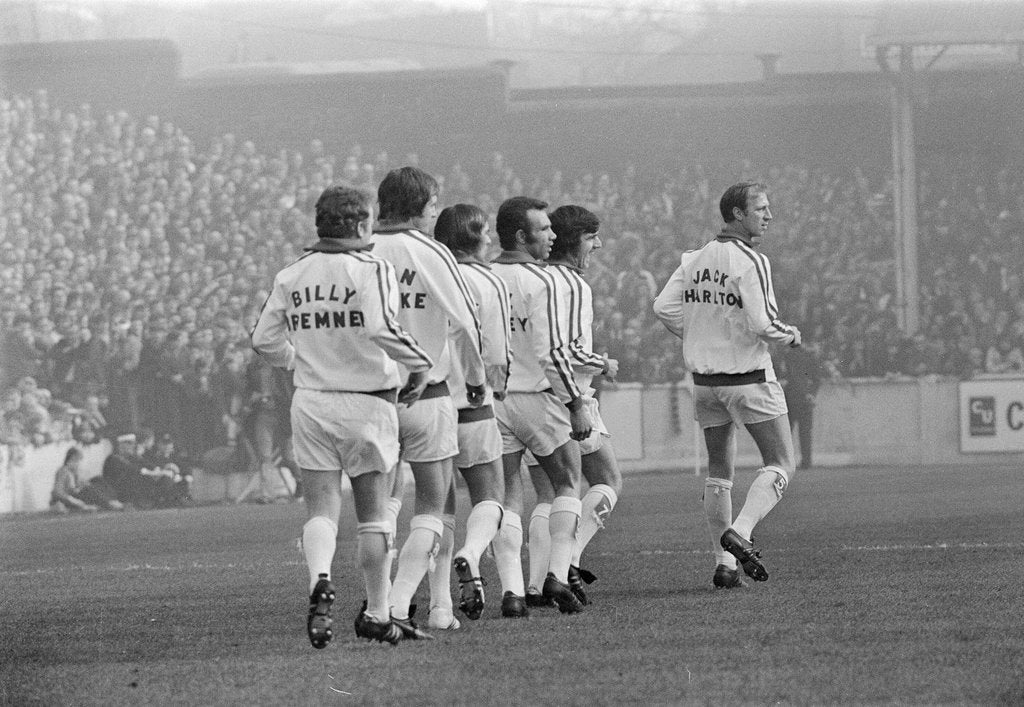 Detail of FA Cup Quarter Final match at Elland Road. Leeds United 2 v Tottenham Hotspur 1. by Hickes