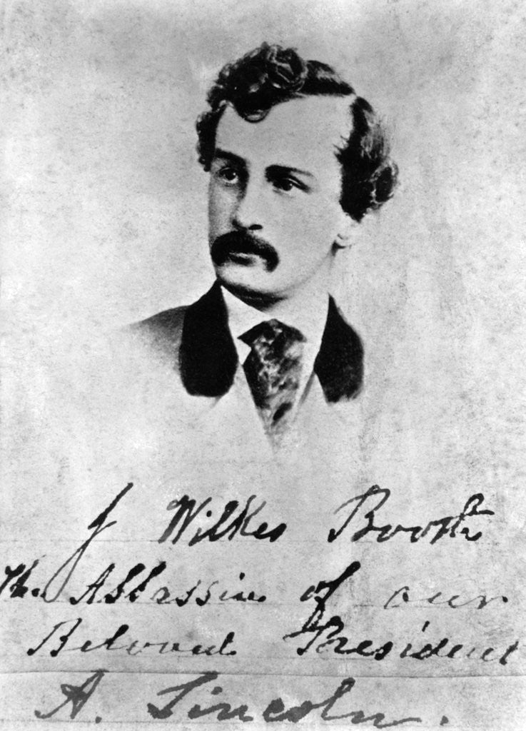 Detail of John Wilkes Booth by Corbis