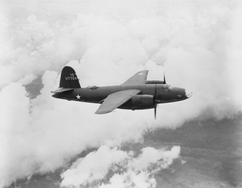 Detail of Martin B-26 Bomber by Corbis