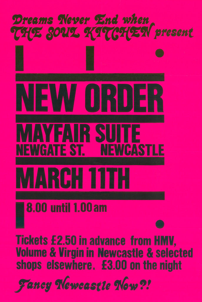 Detail of New Order Poster by Rokpool