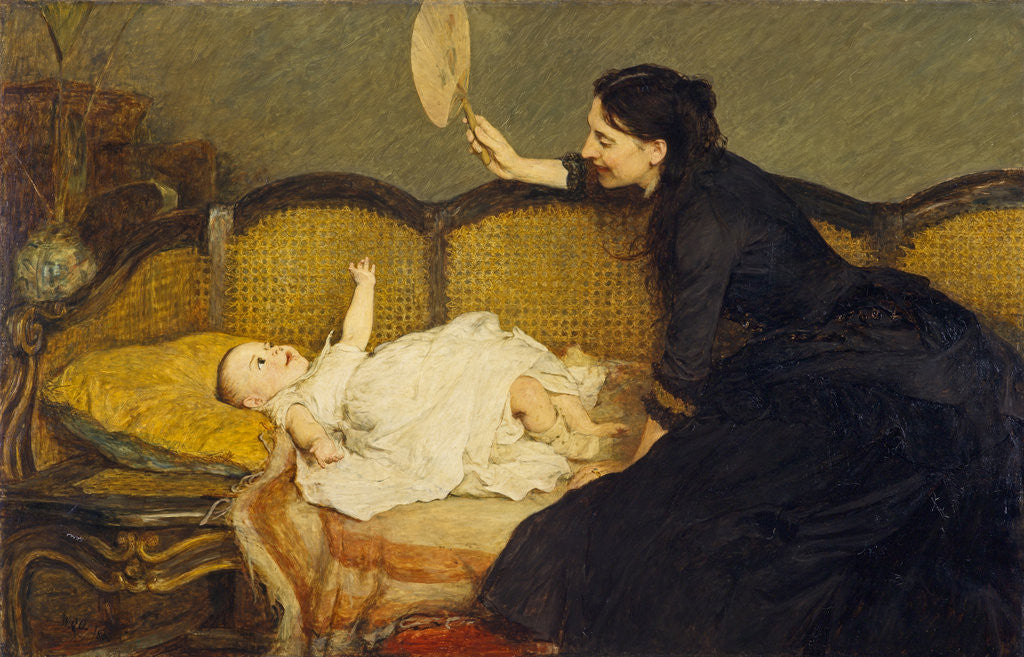 Detail of Master Baby by Sir William Quiller Orchardson