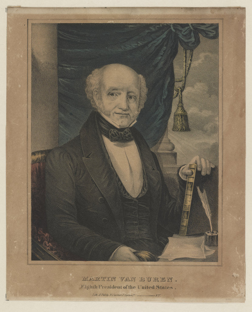 Detail of Martin Van Buren: eighth President of the United States by Anonymous