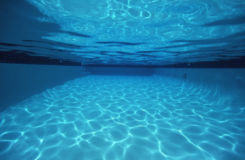 Detail of Rippling Water in Swimming Pool by Corbis