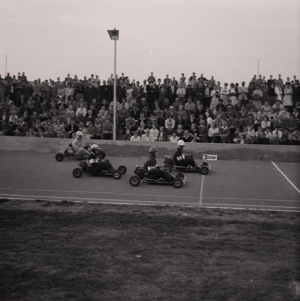 Detail of Go-karts, Onchan by Manx Press Pictures