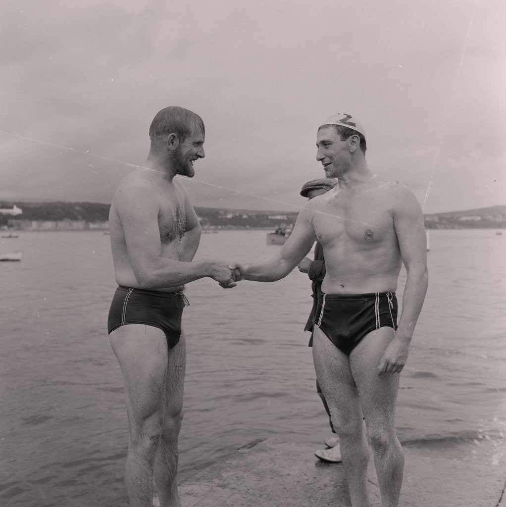 Detail of Douglas Bay Swim by Manx Press Pictures