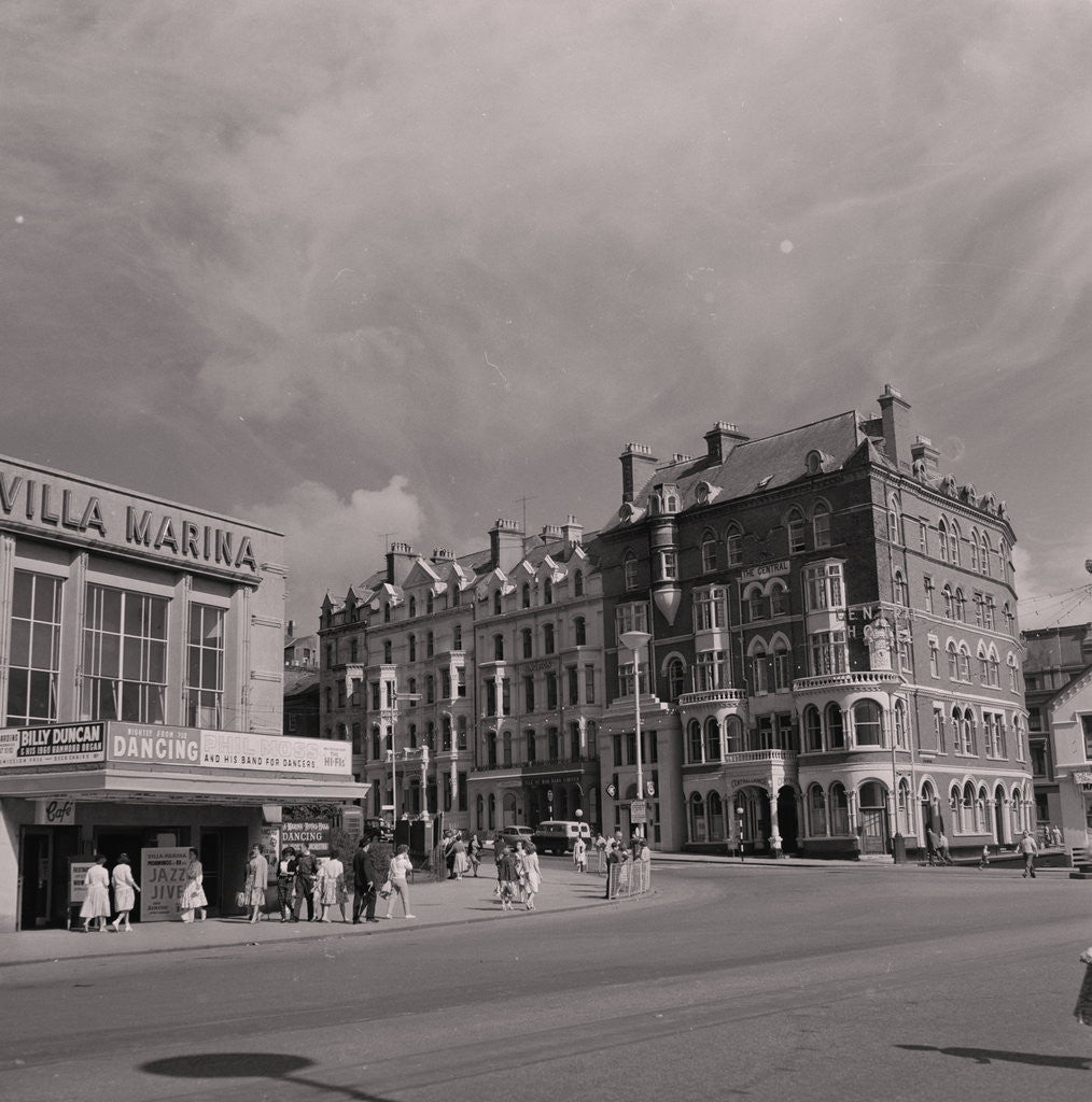 Detail of Central hotel, Douglas by Manx Press Pictures