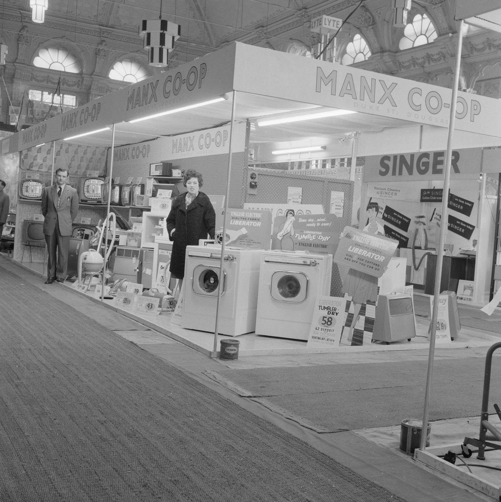 Detail of Manx Co-Op stand at Palace Exhibition, Douglas by Manx Press Pictures