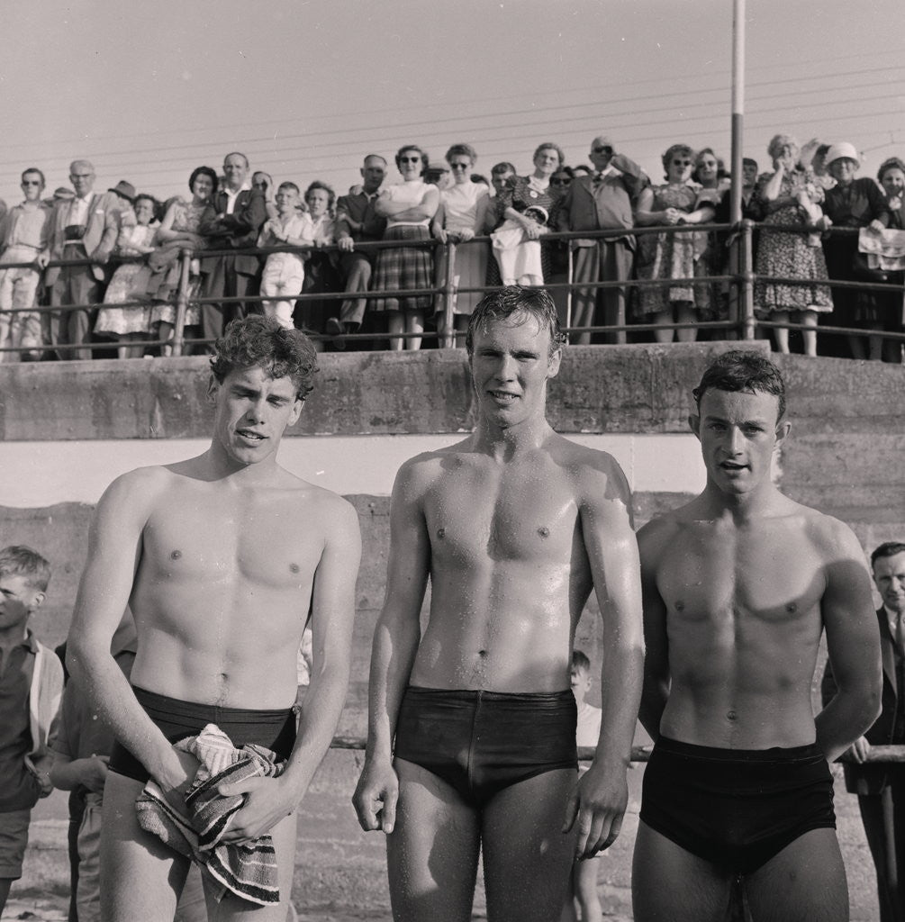 Detail of Peel Bay Swim by Manx Press Pictures