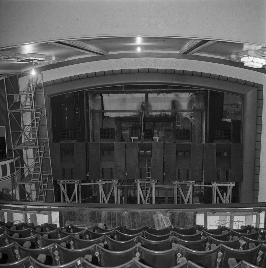 Detail of The Picture House Cinema, Isle of Man by Manx Press Pictures