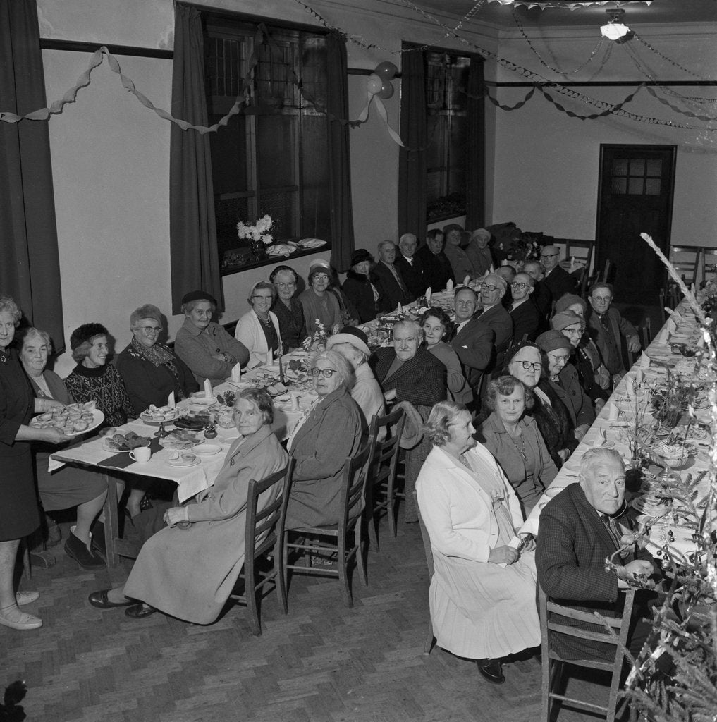 Detail of Pensioners Party, Ballabeg by Manx Press Pictures