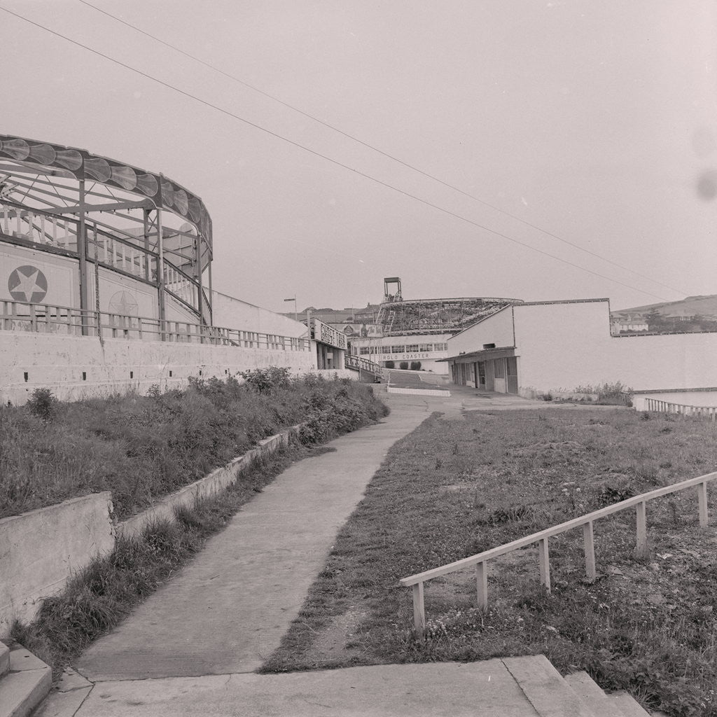 Detail of Onchan Head fairground by Manx Press Pictures