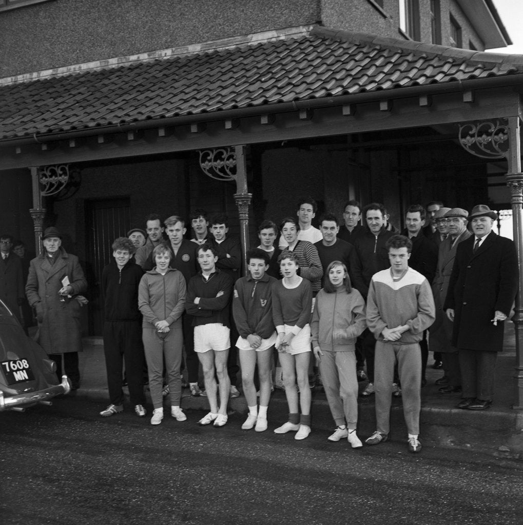 Detail of Manx Athletics Association New Year cross-country run by Manx Press Pictures