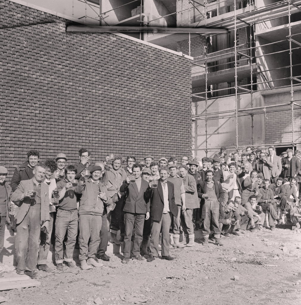 Detail of Casino topping off ceremony by Manx Press Pictures