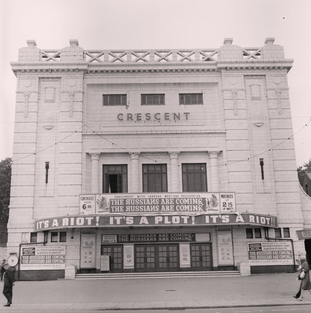 Detail of Crescent cinema by Manx Press Pictures