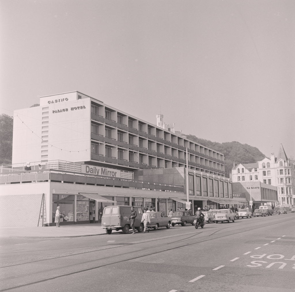 Detail of Palace hotel by Manx Press Pictures